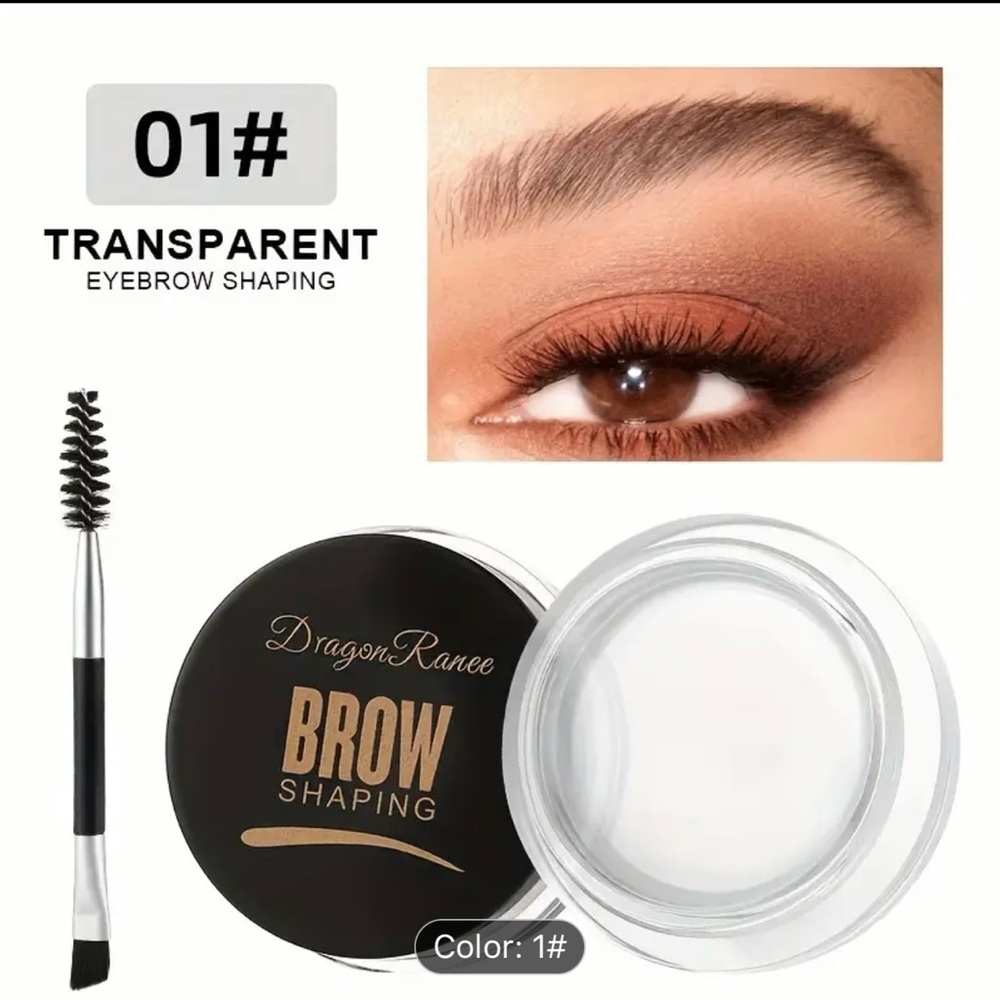 Eyebrow pomade / clear tone